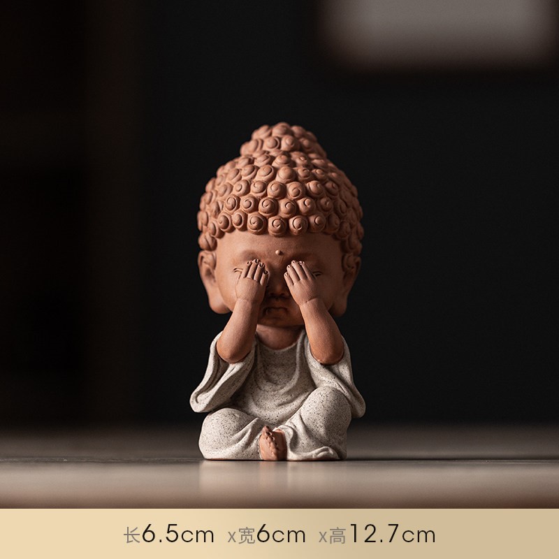 三不宝宝佛（灰白色 不看）