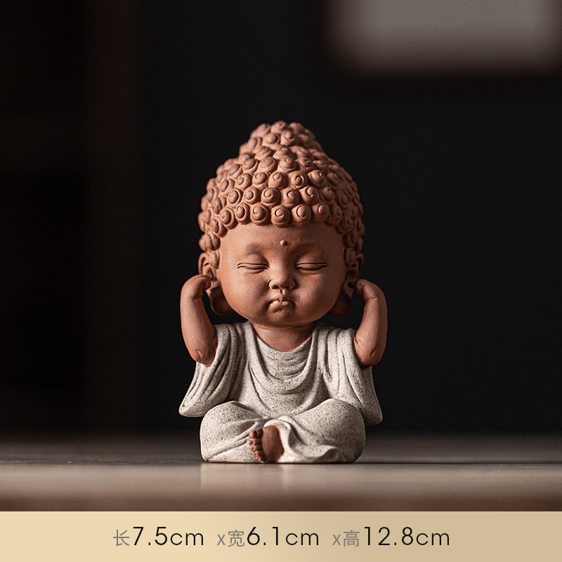 三不宝宝佛（灰白色 不听）