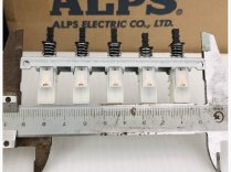 ALPS 5-position self-locking switch keyboard switch 2X3 pin unit self-locking amplifier linkage switch