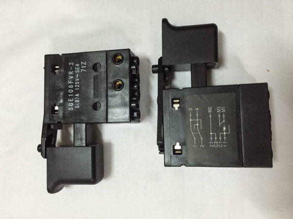 Japan SGE108FVR-2 Electric Drill Trigger Switch 8A 125V Brand New