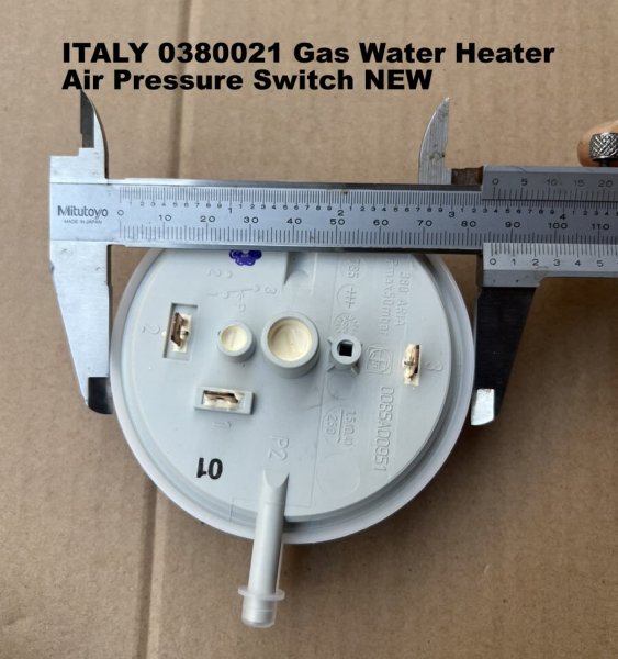 ITALY 0380021 Gas Water Heater Air Pressure Switch NEW