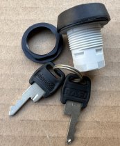 Germany RAFI Key Lock Switch Thread Diameter 16mm  45° Rotation Self-reset  Brand New