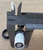 Germany RAFI Key Lock Switch Thread Diameter 16mm  45° Rotation Self-reset  Brand New