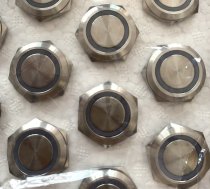 NA22-11ZE Button Self-reset With Lock Switch Press Control 2-way With Lamp