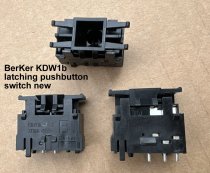 BerKer KDW1b latching pushbutton switch new