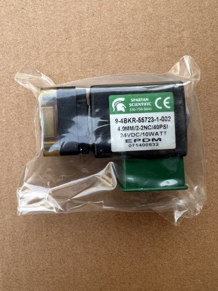 SPARTAN Solenoid Valve 9-4BKR-55723-1-002 24VDC 10W new