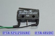 Honeywell QM10 micro switch with wire 0.5A 125/250VAC 0.1A 48VDC