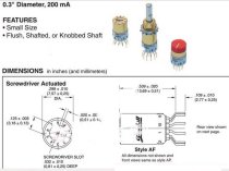GRAYHILL 75YY50036 Rotary Switch 1-Pole 10-Position 0-9 360° Brand New
