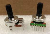 Computer speaker volume potentiometer single row 6-pin 3-pin suitable for EDIFIER R331T A10K B10K 15mm