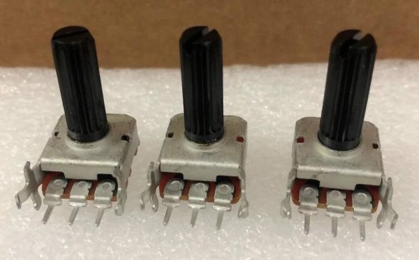 NOBLE 12 potentiometer 3-pin single row amplifier microphone volume adjustment switch B50K