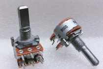ALPS 16 type potentiometer 6-pin A50KX2 amplifier main volume adjustment switch D-handle 20MM