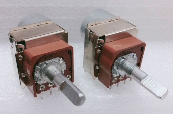 Amplifier main volume remote control motor potentiometer 8-pin B50K B100K dual row 4-pin adjustable speaker B10K