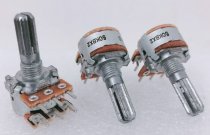 ALPS B50K dual B503 dual channel audiophile amplifier volume potentiometer handle 6-pin 20MM