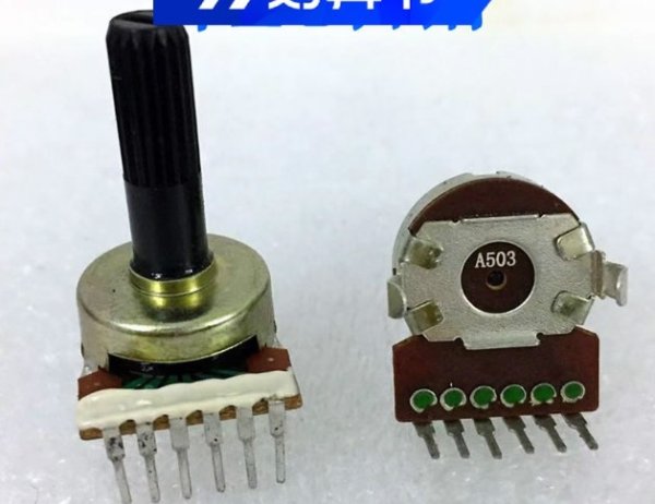 A503B10K Ranger E3100 speaker R211TII amplifier volume potentiometer single row 6-pin R331T speaker