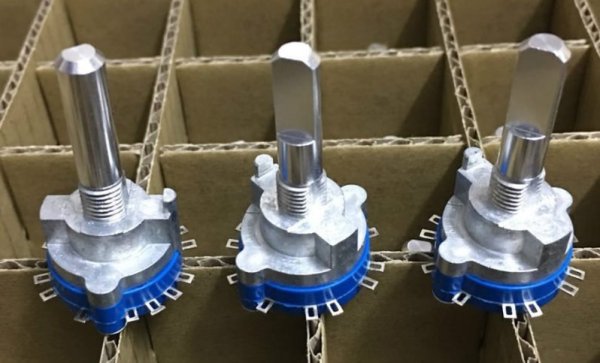 ALPS rotary switch 1 pole 2 gear SRRN123900 band amplifier power signal switching