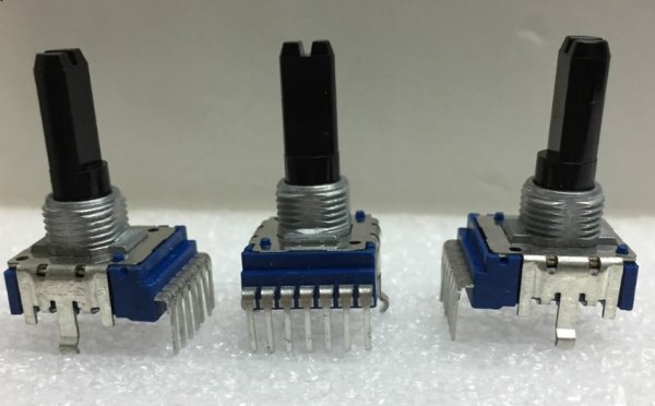 ALPS amplifier sound volume adjustment balance midpoint potentiometer 7-pin B103 bent B10K