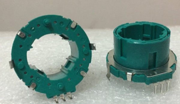 ALPS incremental EC28 hollow shaft encoder 30:15 pulse car audio CD adjustment switch