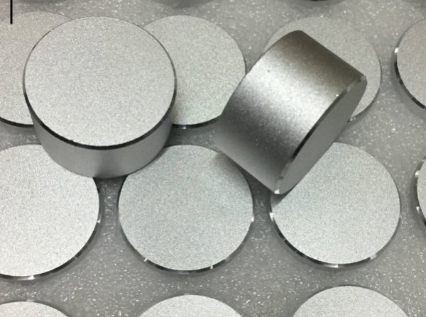 Silver sandblasting bright edge half shaft aluminum alloy knob for car navigation volume adjustment CD encoder cover 34MM