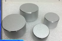 Silver sandblasting bright edge half shaft aluminum alloy knob for car navigation volume adjustment CD encoder cover 34MM