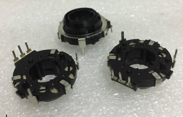 JVC 7th generation Accord car navigation radio CD sound volume adjustment potentiometer hollow shaft rotary encoder