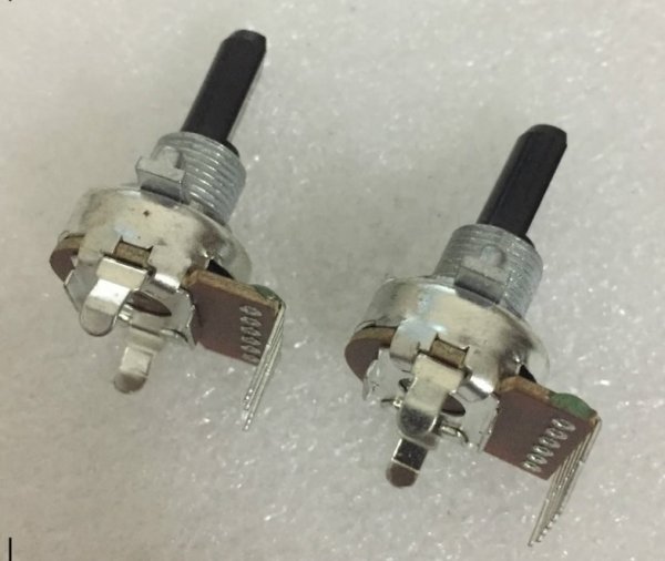 161 type potentiometer dual power amplifier microphone sound volume control switch B100K volume controller 6-pin