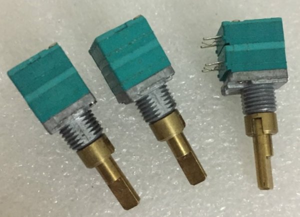 CTR precision RK09 walkie talkie tuning and frequency modulation B10K dual axis rotary adjustment dual link 6-pin potentiometer