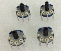ALPS small adjustable carbon film single potentiometer RK08H11100X7 sound volume adjustment 5-pin 10KB