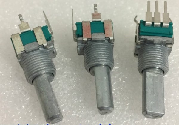 ALPS Alpine Center Positioning Balance Potentiometer R09 Type B10K Vertical Single Link RK09L114001T