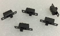 Taiwan produced small band switch switching sliding switch with 3 pins 2 gears single signal switching toggle switch with bracket