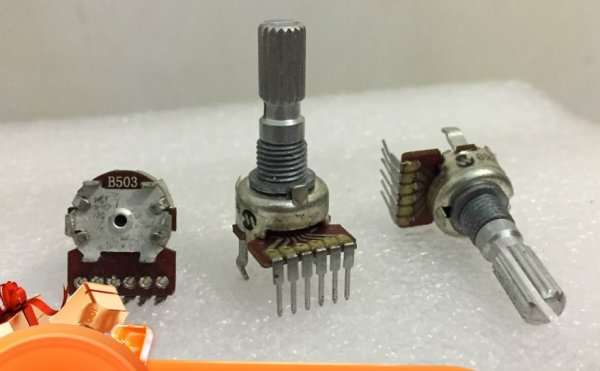 Tecsun Radio BLC3000 Mircolab FC330 Power Amplifier Audio FC360 Volume Potentiometer Spline 6-pin 50K