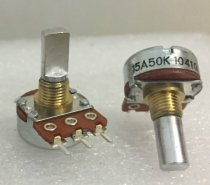 single link potentiometer audio amplifier volume potentiometer A50K half axis temperature regulating potentiometer electric drill speed regulation