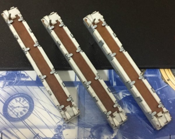 ALPS 6cm sliding potentiometer with a stroke of 45mm mixing console audio sliding push rod B100K handle 15mm