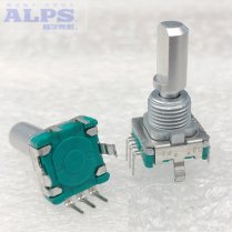 EC11 rotary encoder 30 positioning 5-pin button switch with 360 degree digital pulseALPS potentiometer