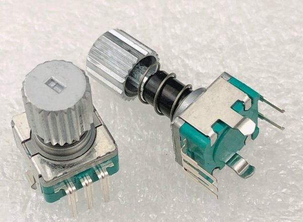 ALPS Audi Old A6 Car CD Knob Encoder Switch Potentiometer Volume Button EC11E152U402