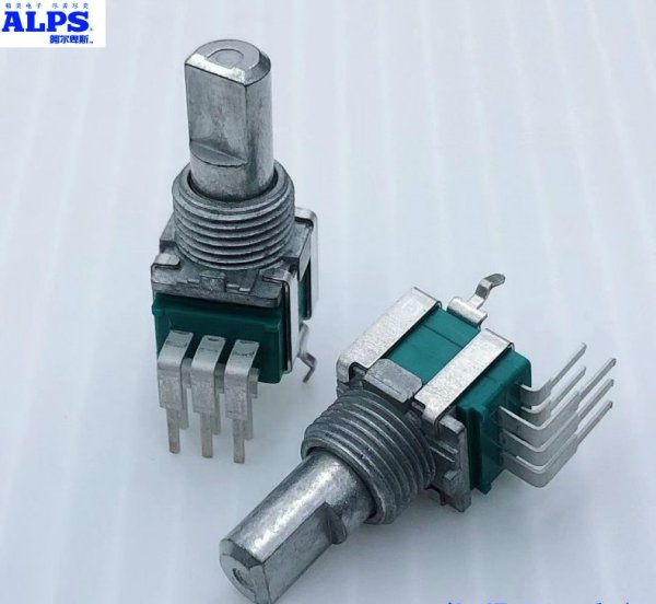 ALPS RK09L12D0A1W vertical amplifier mixing console sound rotary potentiometer dual A1OK