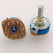 ALPS Alpine amplifier sound source signal switching rotary band switch 2-pole 6-speed SRRM264300