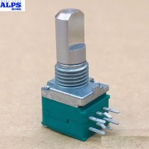 ALPS fever level audio small RK09 precision rotating carbon film potentiometer dual A10K D-axis