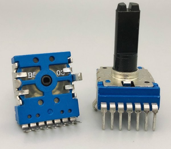 Alpine car amplifier rotary potentiometer 7-pin vertical B50K electronic piano volume controller B10K A10K