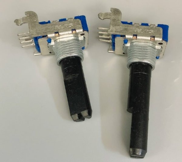 ALPS ONKYO amplifier 922M balanced rotary volume potentiometer with center point W254 W250K