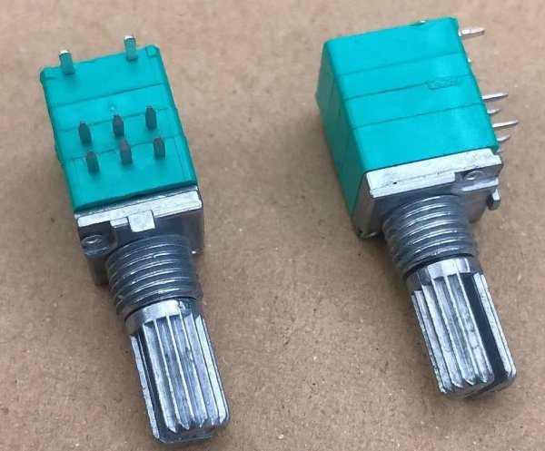 Domestically produced RK09 precision potentiometer dual rotary switch B50K hivi S3W speaker wire controller 15mm handle