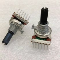 Shengwei Vertical 161 Carbon Film Potentiometer Power Amplifier Knob Volume Controller B50K6 Pin 3 Pin A50K