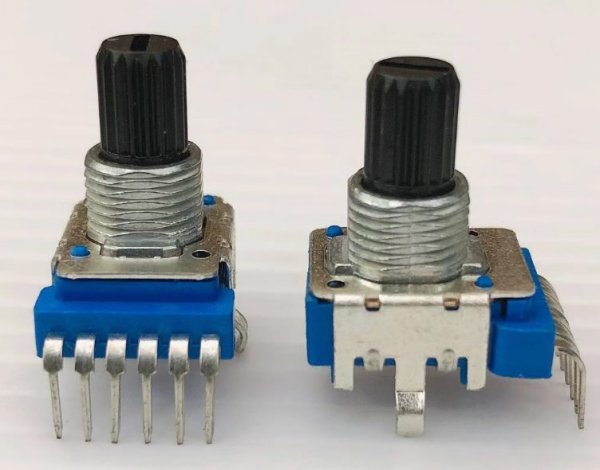 ROCK-1904 amplifier volume potentiometer 6-pin vertical B50K flower handle RK12 speaker mixer A10K
