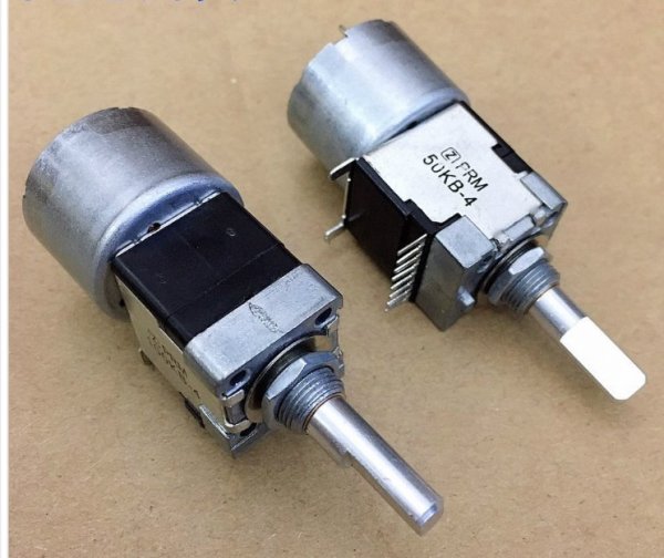 PRM 100KB-4 B50K Tianmiao amplifier remote control adjustment volume knob motor potentiometer 8 pins