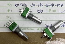 Taiwan ALPHA Pioneer DDJ-FLX6 Volume Adjustment Knob DJ Controller B20K Rotary Potentiometer 3 Pins
