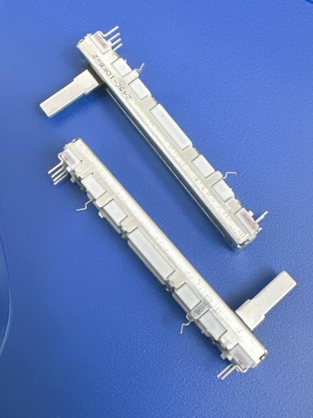 ALPS B10KX2 6cm Sliding Potentiometer Vertical Push AKAI NUMARK Speed Push