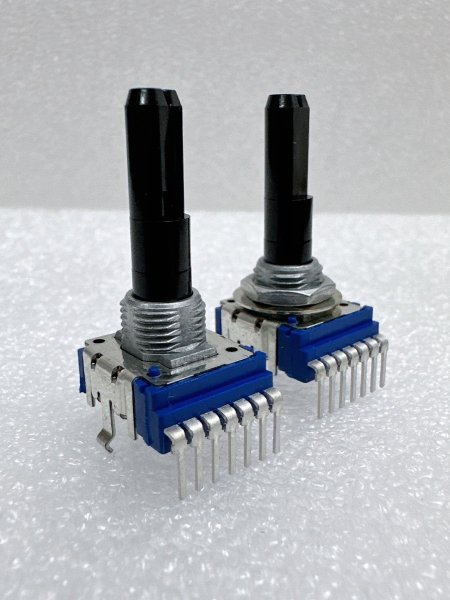 ALPS Pioneer DJ Turntable Vertical Single Row 7 Pin B10K Rotary Potentiometer Sound Volume D Handle 25MM