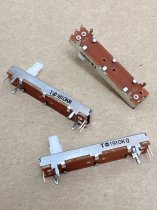 NOBLE NOBLE 45MM SLIDE FADER B10K MONO ELECTRONIC ORGAN VOLUME ADJUSTMENT POTENTIOMETER 3 PINS