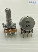 ALPS Alps 16 3-pin single amplifier volume adjustment rotary potentiometer B10K