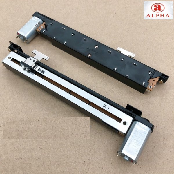 Taiwan ALPHA Motor Slide Potentiometer Acoustic CNC Mixer Electric Sliding Fader Single B10K