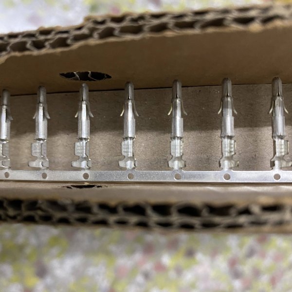 TE connector 350218-1 AMP Otis elevator pin wire gauge 14-20AWG pin 6.35 spacing